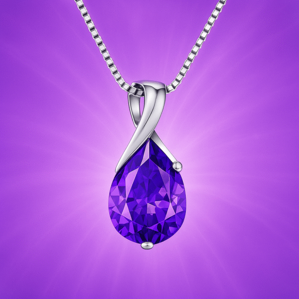 Mystical Amethyst Pendant Necklace