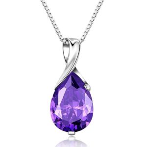 Mystical Amethyst Pendant on S925 Sterling Silver – A Talisman of Clarity